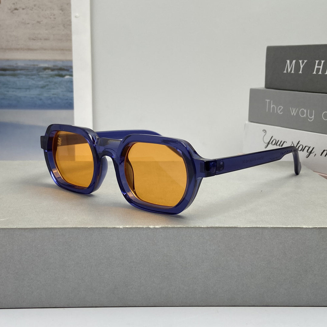 Women’s fashionable sunglasses in modern design with wide frame Stornfield