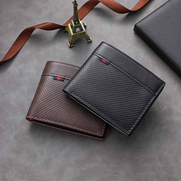 Textured Bi-Fold Wallet Stornfield