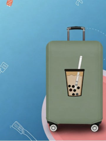 Unisex non-elastic Luggage protective cover with eye-catching design and water-repellent coating Stornfield