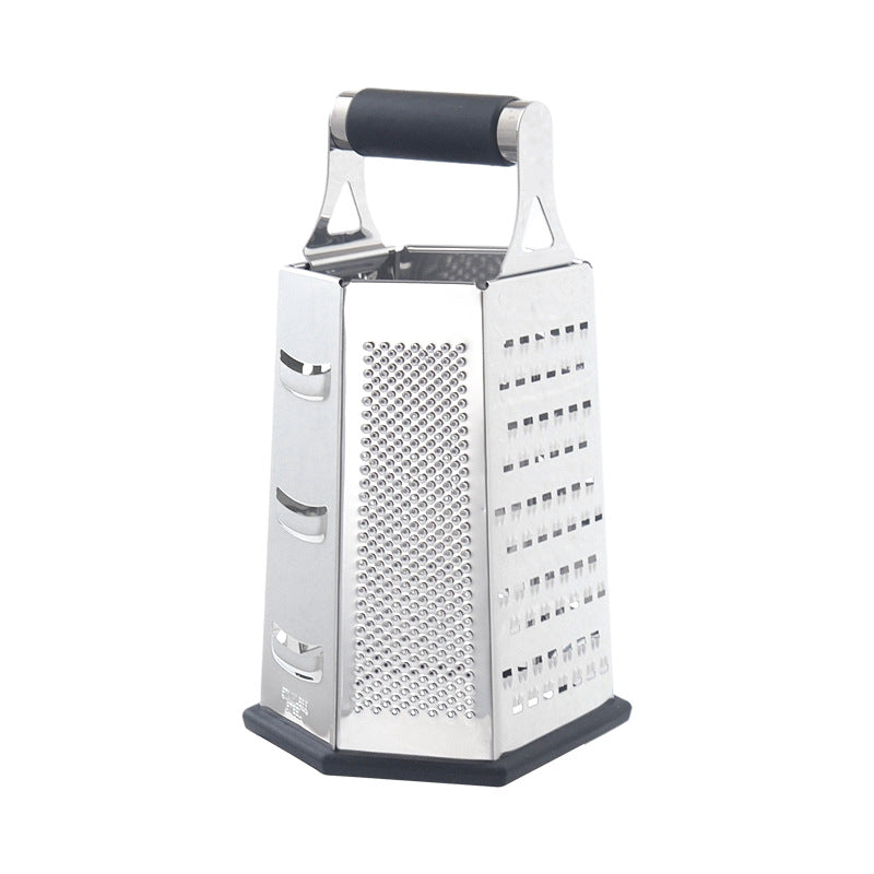 High-quality stainless steel kitchen grater with non-slip base Stornfield