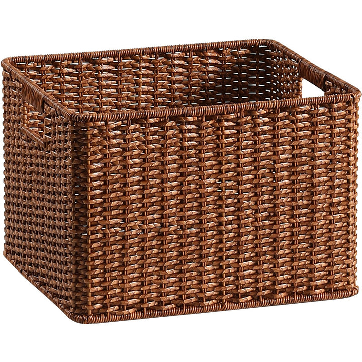 Unisex Braided Storage Basket with Practical Handles Stornfield