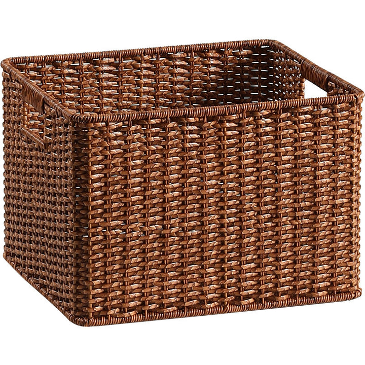 Handwoven Storage Basket with Built-in Handles Stornfield