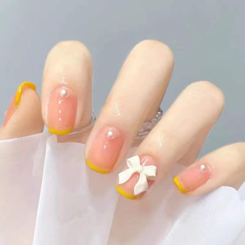 Stylish art nails with 3D flower accents Stornfield