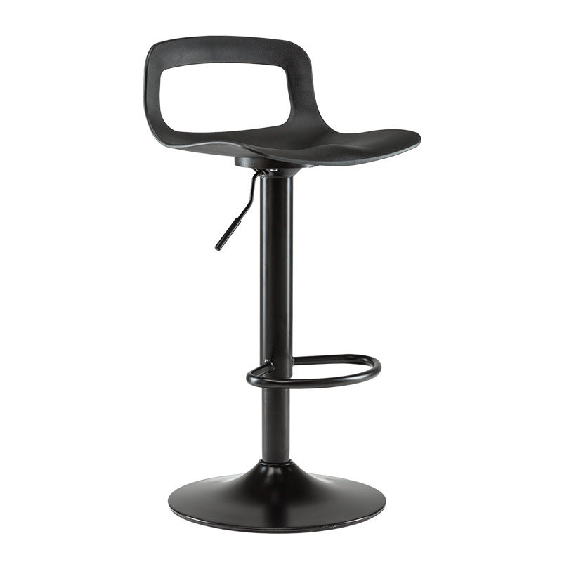 Height adjustable bar stool with ergonomic seat and swivel design Stornfield