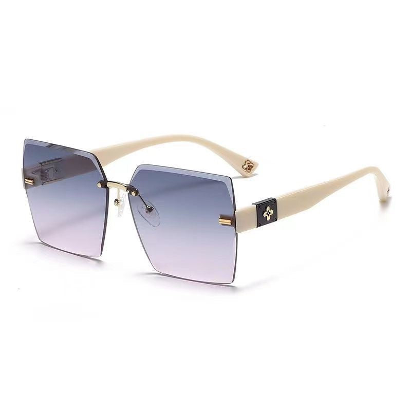 Oversized Geometric Shield Sunglasses Stornfield