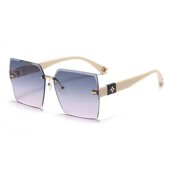 Oversized Geometric Shield Sunglasses Stornfield