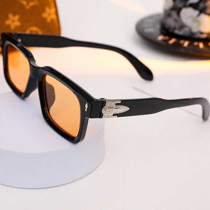 Ladies elegant rectangular sunglasses with special frame Stornfield