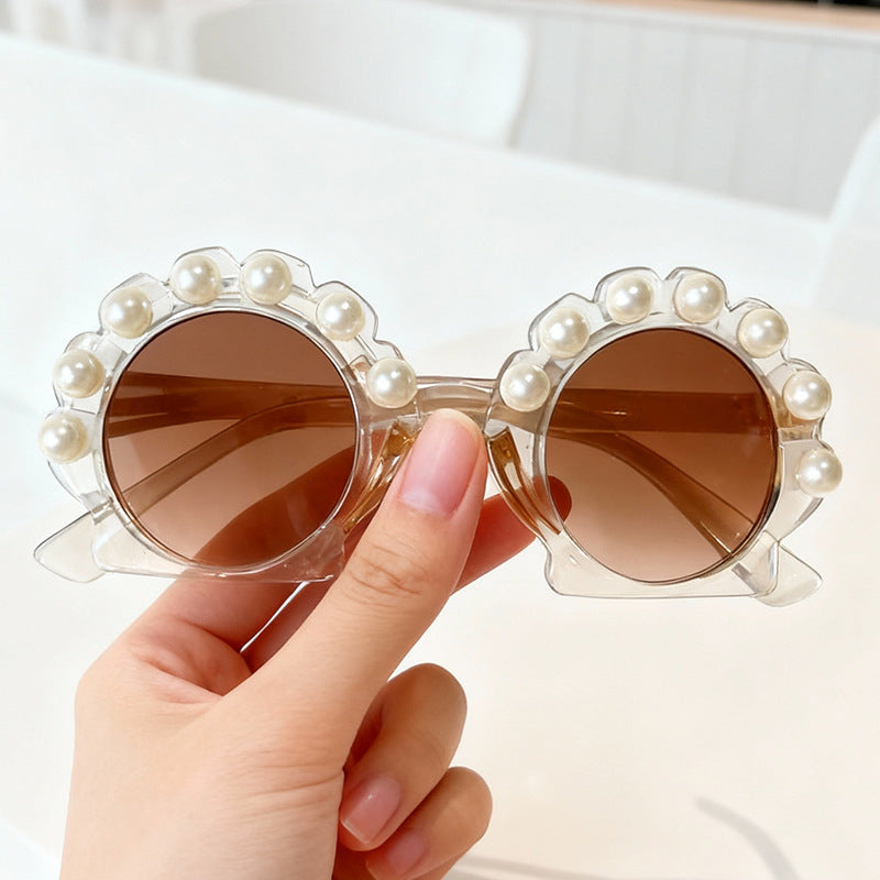 Pearl-Accented Vintage Inspired Sunglasses Stornfield