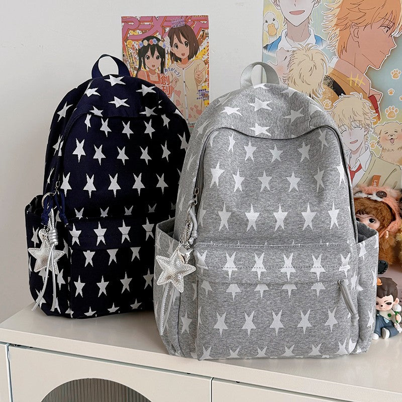 Casual Star Print Backpack Stornfield