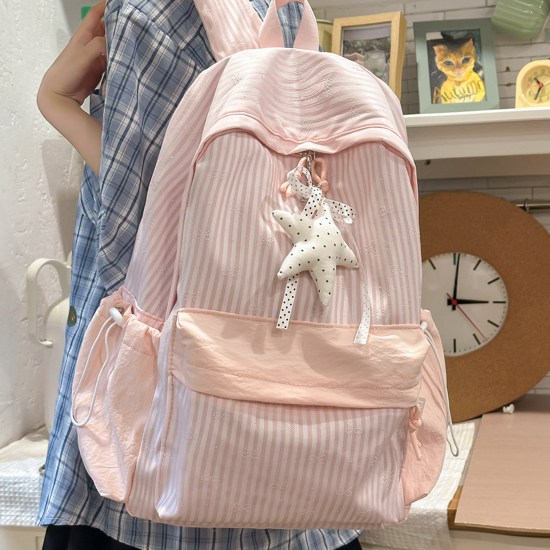 Stylish Casual Backpack with Decorative Features Stornfield
