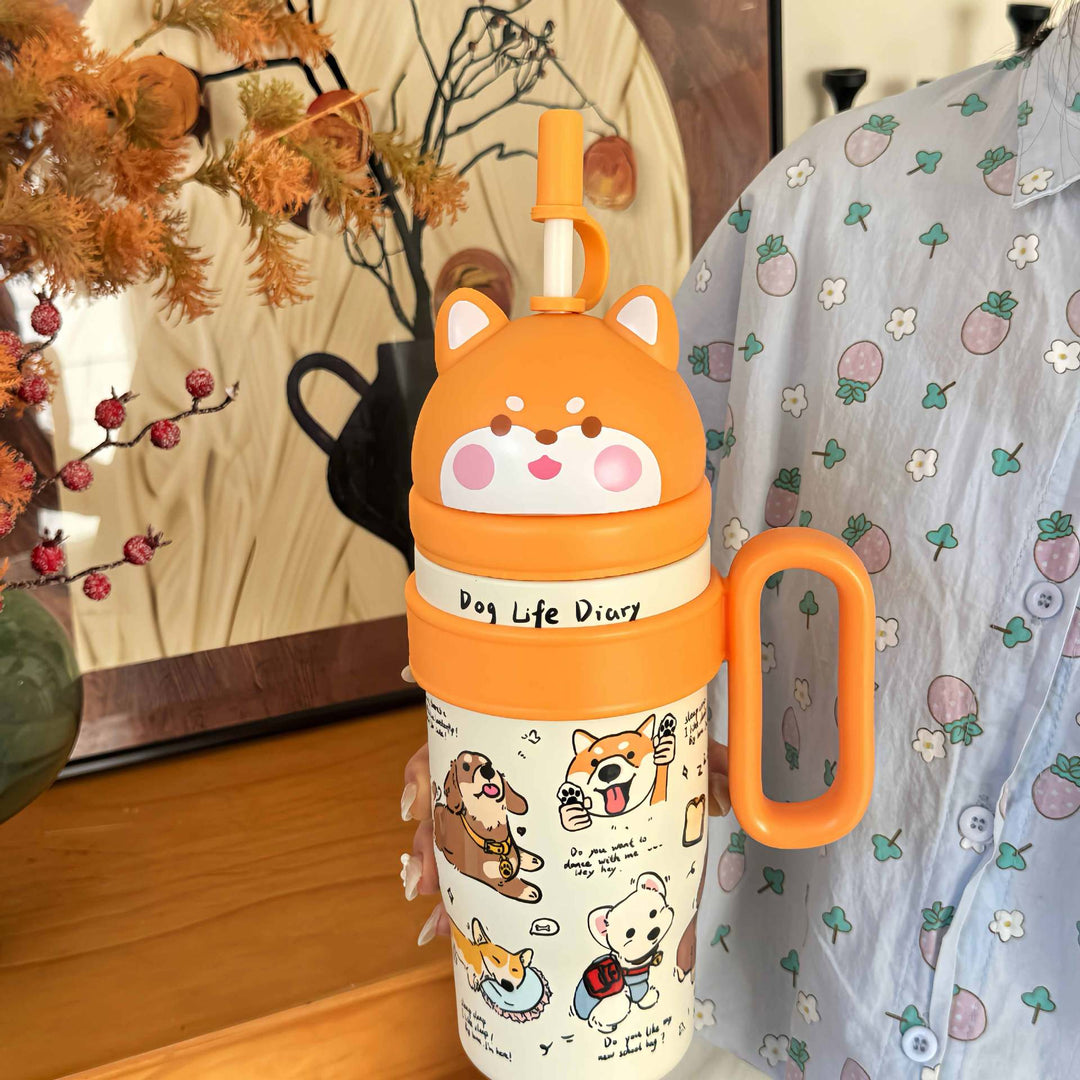 Ladies Thermo Cup with Cute Animal Design Stornfield