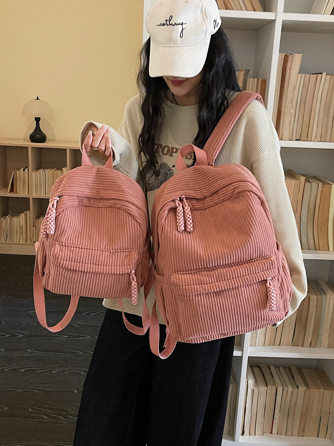 Cord-Backpack with Comfortable Straps Stornfield