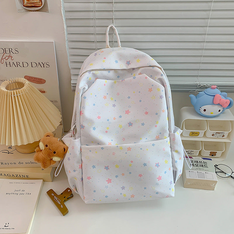 Star-Patterned Casual Backpack Stornfield 1791205550