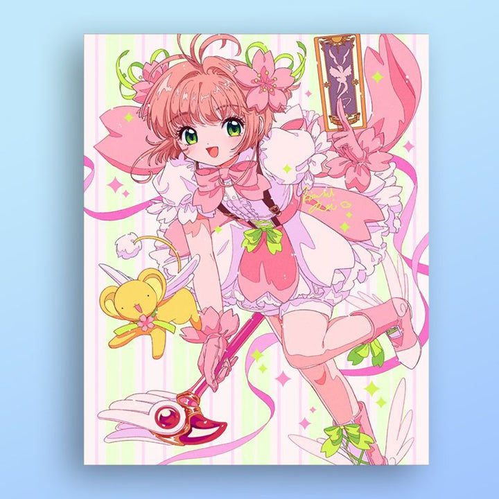 Anime-Inspired Illustration Art Print Stornfield