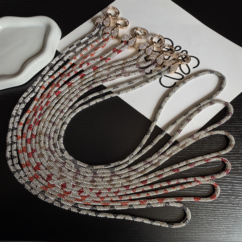 Rhinestone Encrusted Phone Lanyard Stornfield