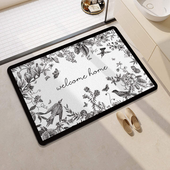 Playful Citrus Bath Mat Stornfield