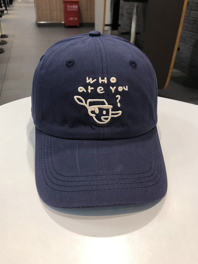 Men's Embroidered Character Casual Cap Stornfield