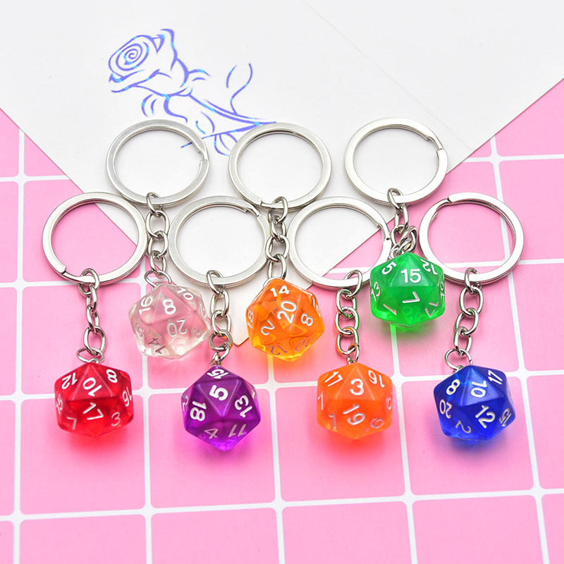Dice-Themed Keychain Stornfield