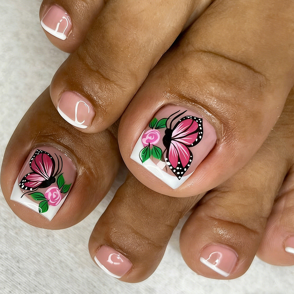 Nail art in creative butterfly design Stornfield