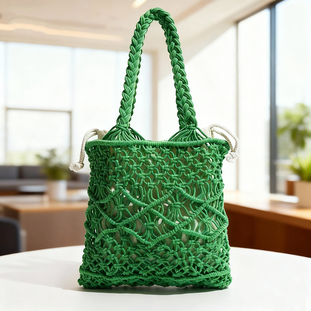 Handmade Macrame Tote Bag Stornfield