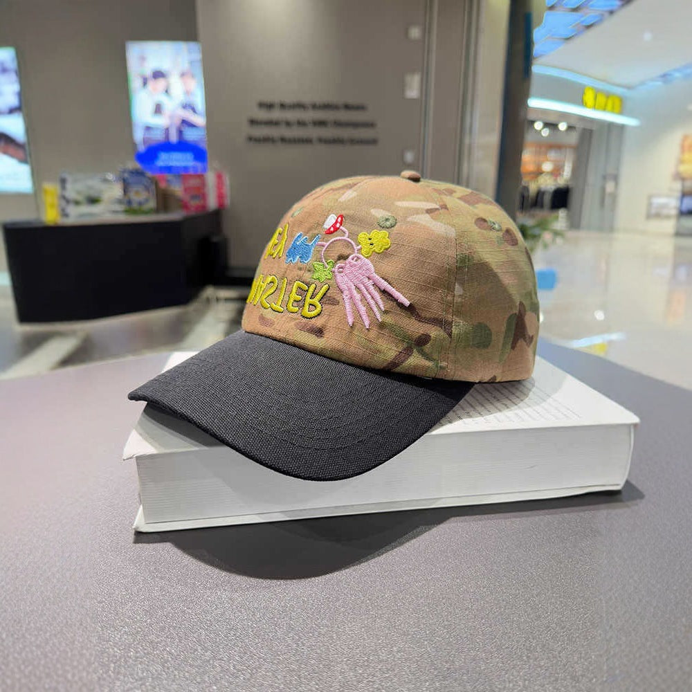 Unisex Embroidered Camo Cap Stornfield