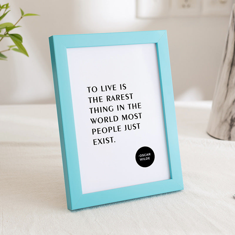 Minimalist Quote Wall Art Frame