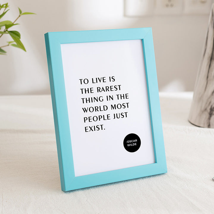 Minimalist Quote Wall Art Frame