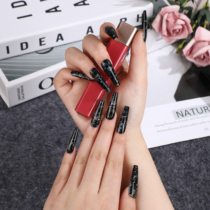 Artificial nails in elegant geometric design Stornfield