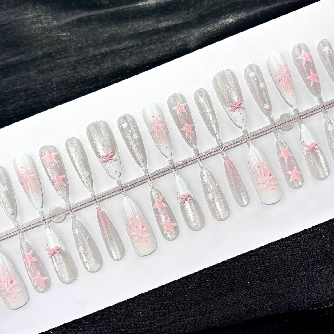 Elegant Ombre Art Press-On Nails