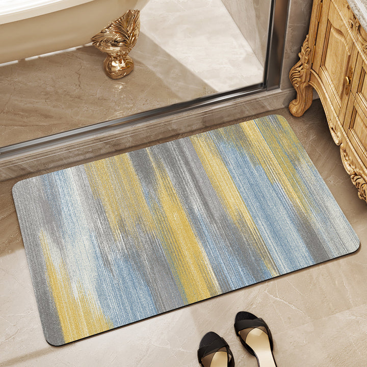 Decorative Non-Slip Bathroom Mat Stornfield