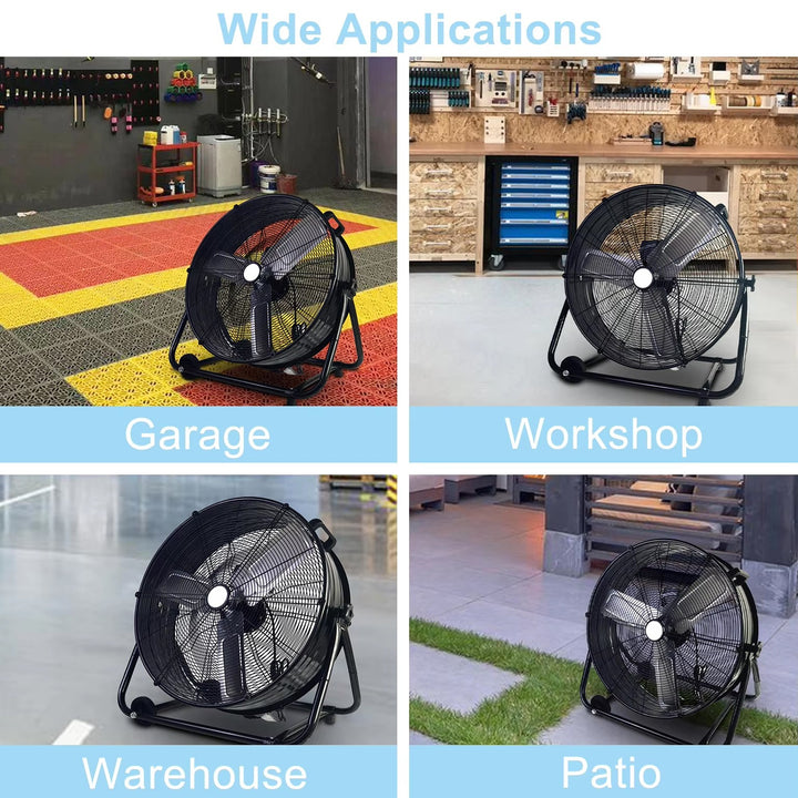 Commercial Grade High-Output Cooling Fan Stornfield