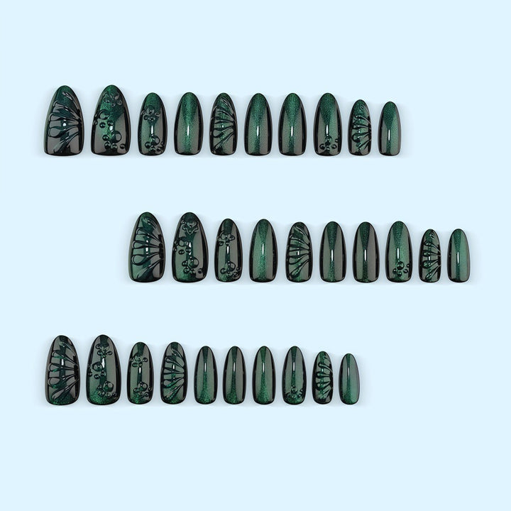 Creative nail art set with stylish 3D effects Stornfield