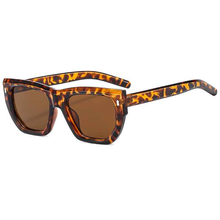 Women's designer sunglasses with modern geometric frame and UV protection Stornfield