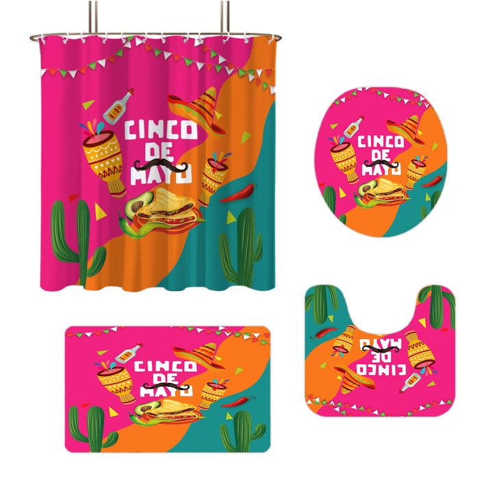 Cinco de Mayo-Themed Complete Bathroom Set Stornfield