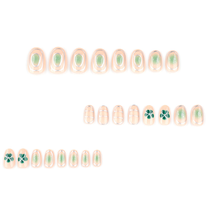 Elegant Nail Art with Floral Design Stornfield