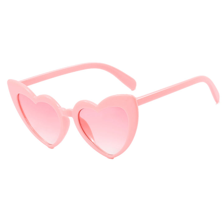 Women's Heart-Shaped Sunglasses with Polarized Lenses and High-Quality Plastic Frame Stornfield