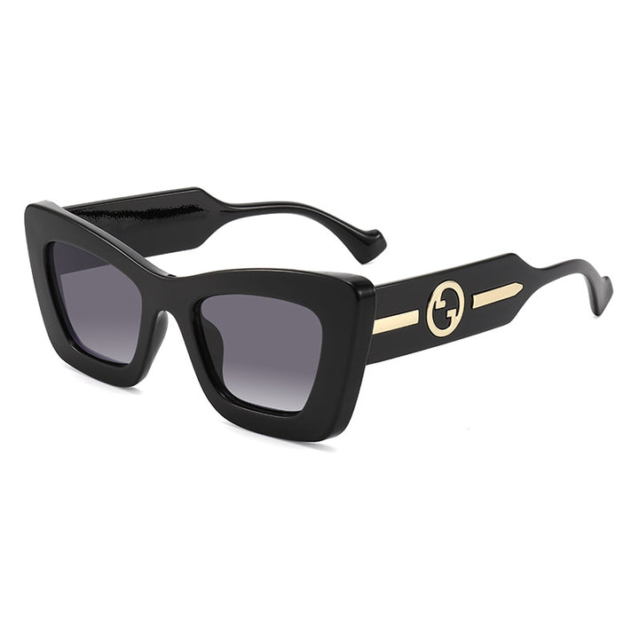 Women's designer sunglasses with distinctive geometric frame and high-quality craftsmanship Stornfield