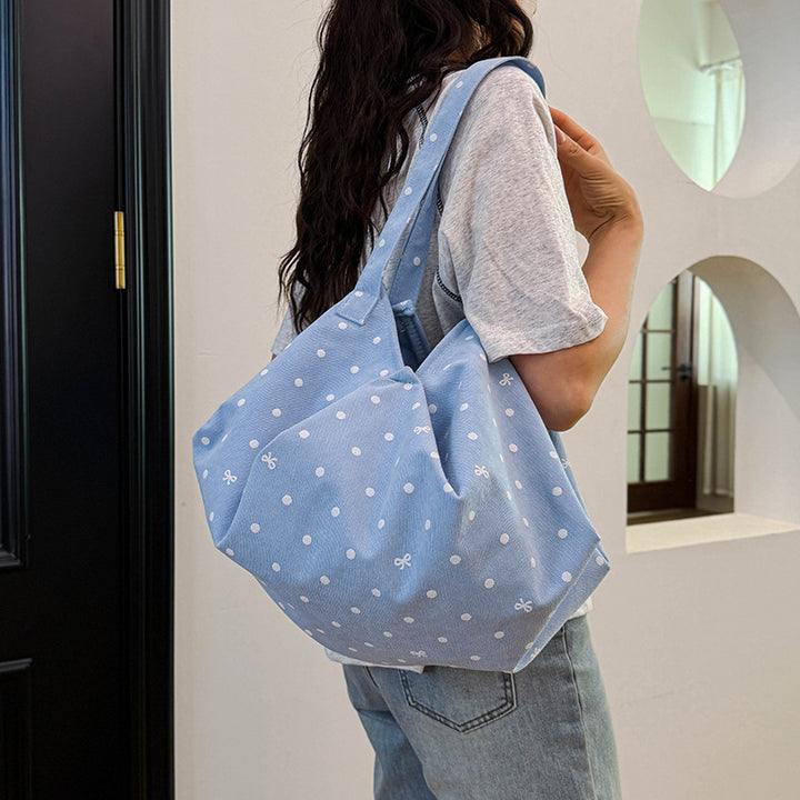 Modern Polka Dot Shoulder Bag