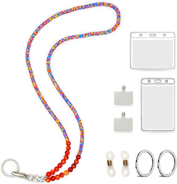 Beaded ID Badge Lanyard Stornfield