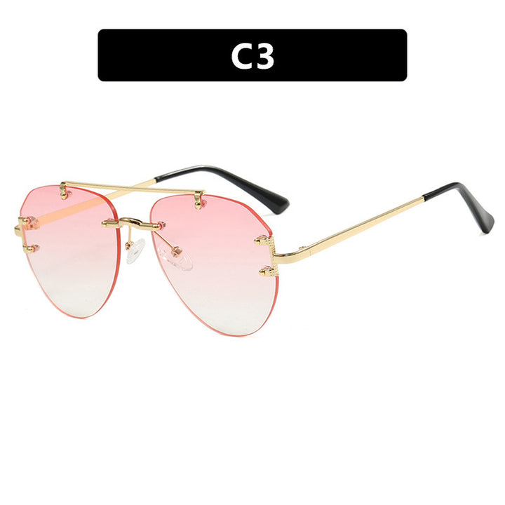 Ladies trendy sunglasses in elegant, polygonal design Stornfield