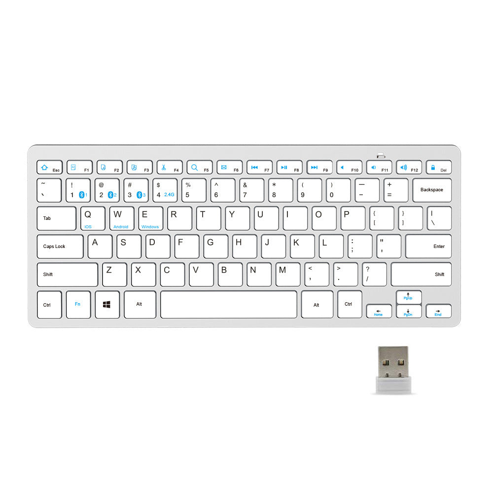 Compact Bluetooth keyboard with multi-system support Stornfield
