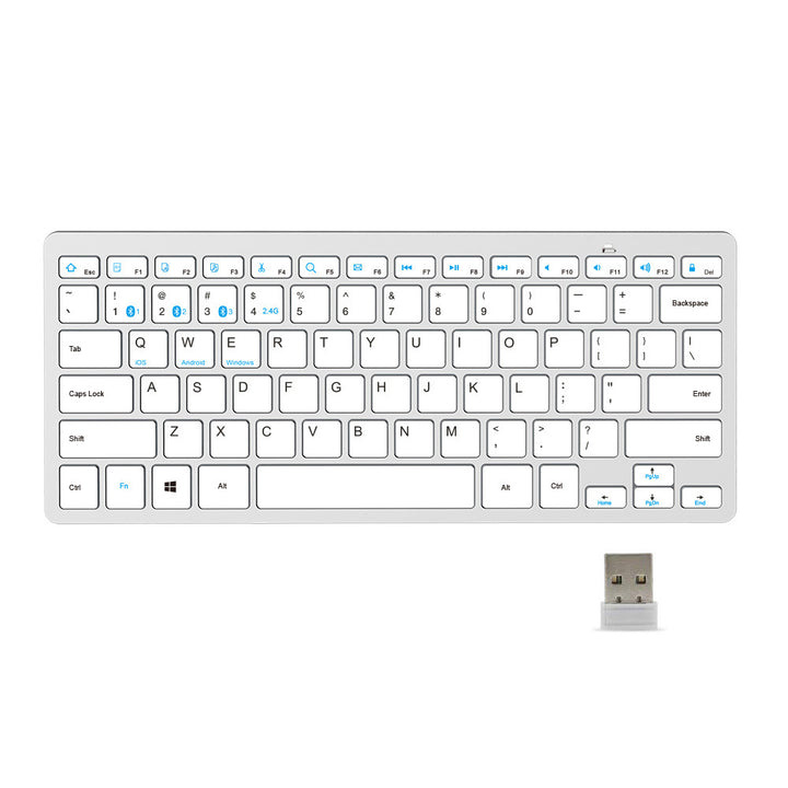 Compact Bluetooth keyboard with multi-system support Stornfield