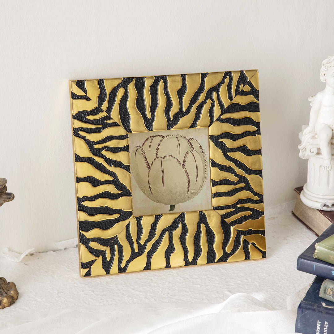 Artistic Tiger Stripe Picture Frame