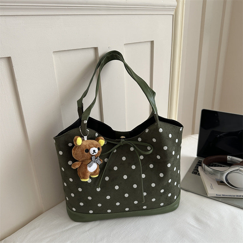 Playful Polka Dot Tote Bag