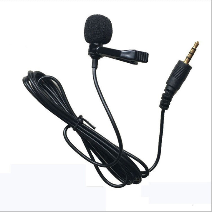 Lavalier microphone with flexible clip Stornfield