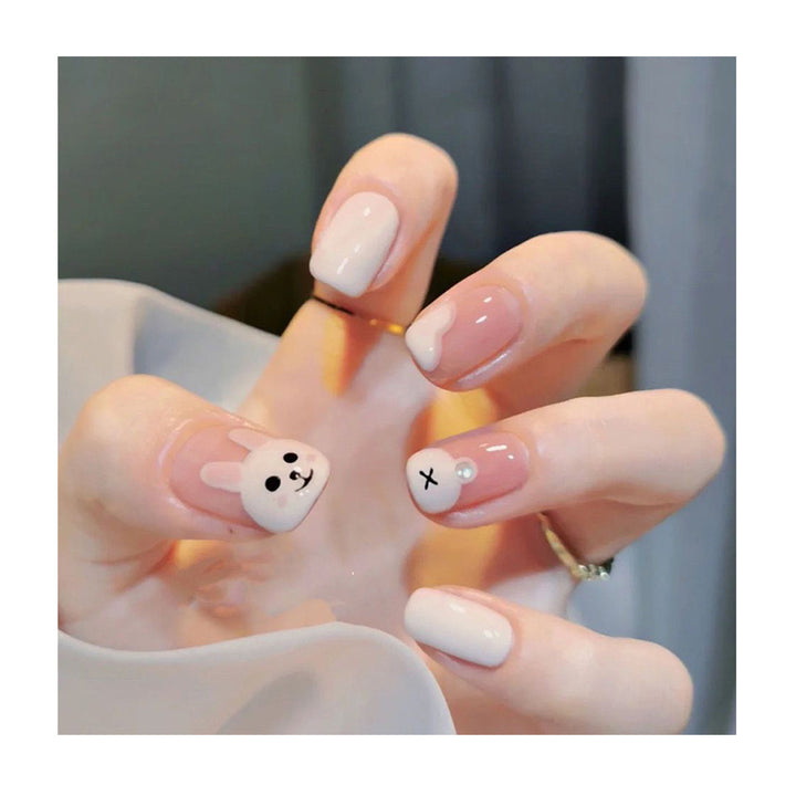Playful Animal-Themed Nail Art