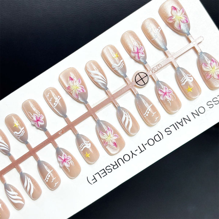 Decorative Press-On Nail Design Stornfield
