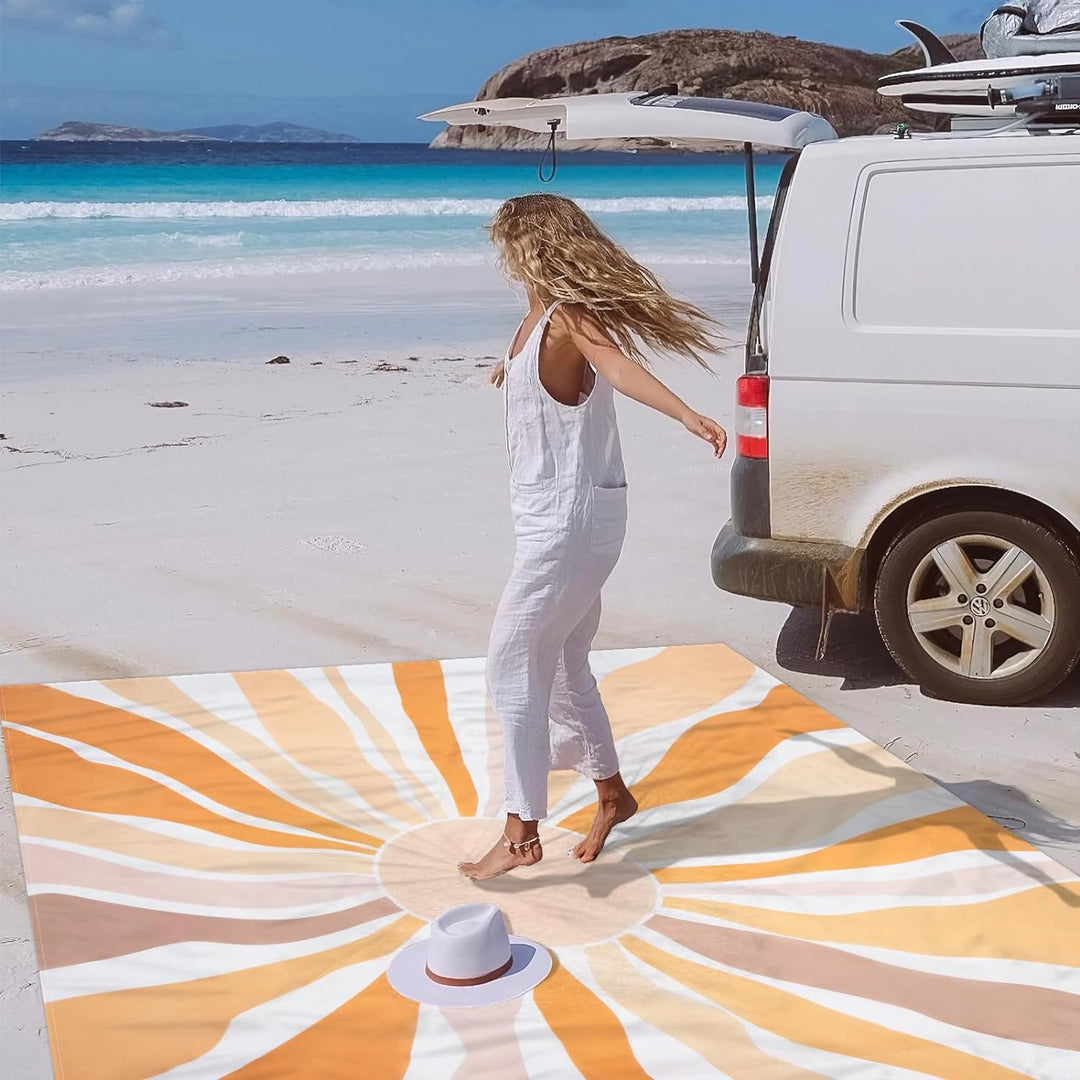 Ladies stylish beach blanket with UV protection Stornfield