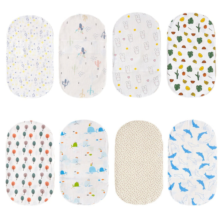 Cotton Muslin Crib Mattress Protector Stornfield