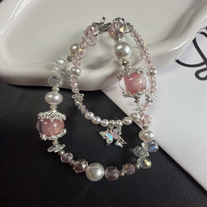 Stylish Beaded Charm Keychain Stornfield